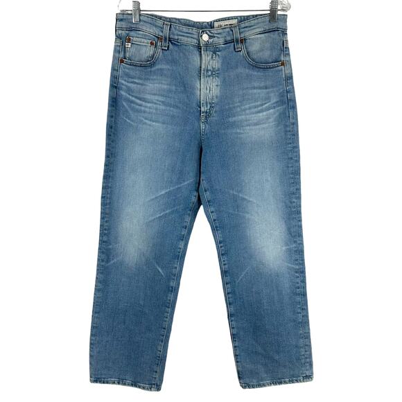 AG Adriano Goldschmied NWT Alexxis Crop High Rise Vintage Fit Jeans Size 32R - Picture 1 of 9